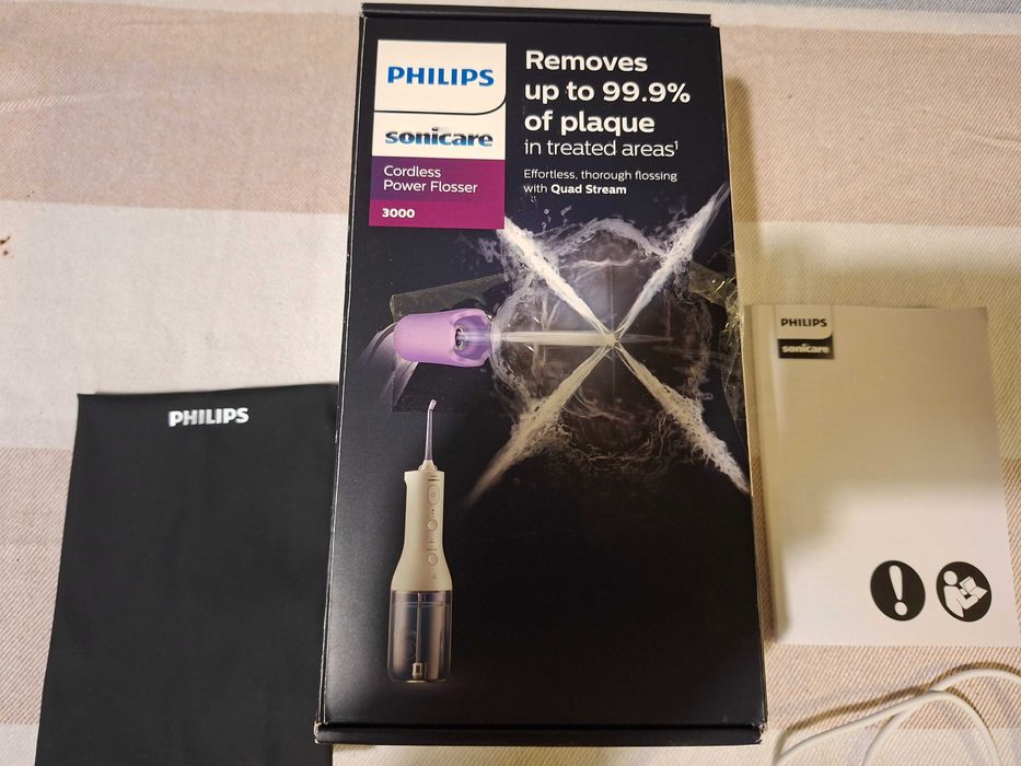 Irygator bezprzewodowy PHILIPS HX3826/31 Biały