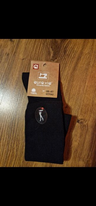 Ciepłe pończochy bawełniane