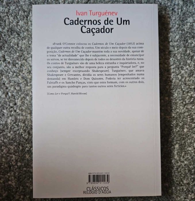 Ivan Turguenev  Cadernos de um Caçador (Novo-portes incluidos)