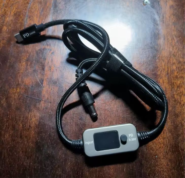 Кабель-перехідник type-c to DC зарядки для ноутбуків, роутера
