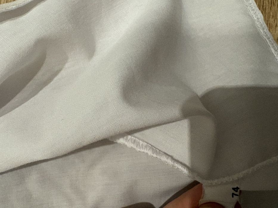 Koszula biała chłopięca niemowlęca