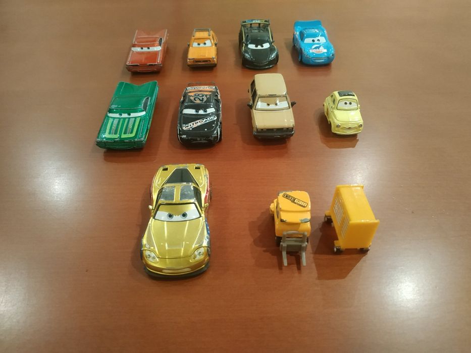 Coleção Carros Disney Pixar (Disney Cars) Originais, da Mattel
