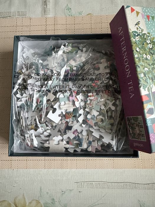 Пазл, мозаїка Galison, Afternoon Tea 500 Piece Puzzle