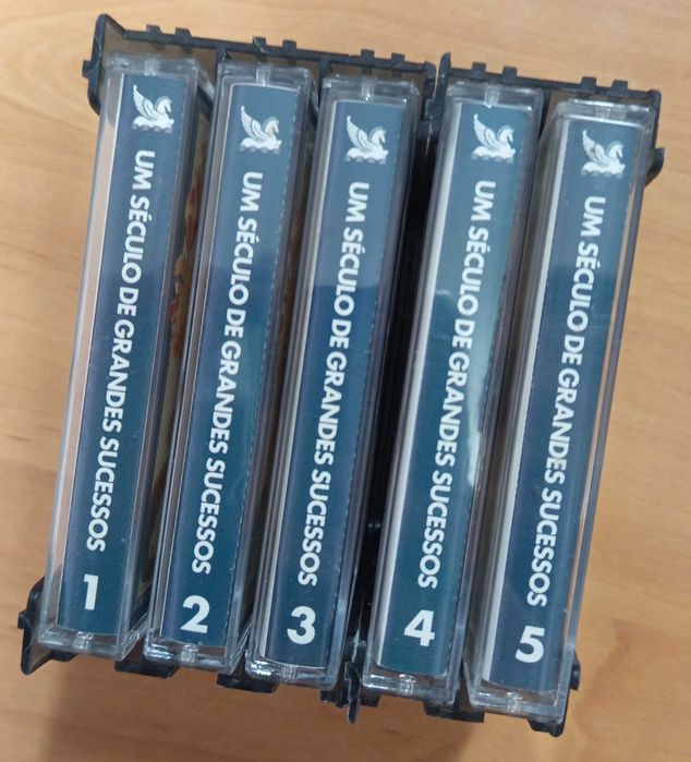 Cassetes Um século de grandes sucessos