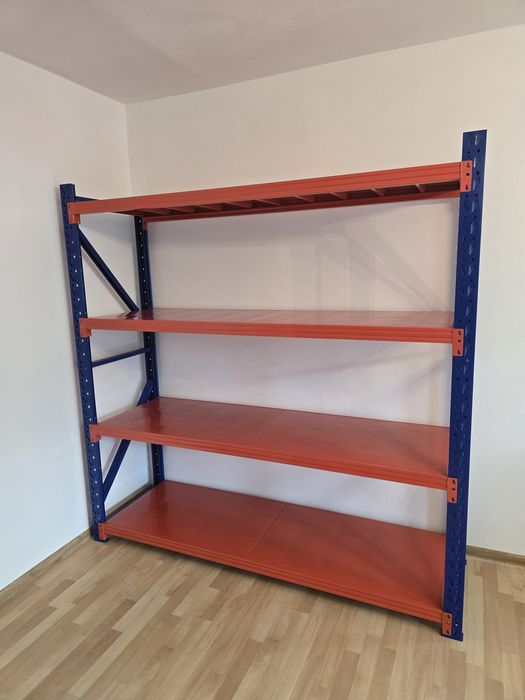 Faktura! NOWE REGAŁY metalowe 5-półkowe 200x200x60cm NOWE