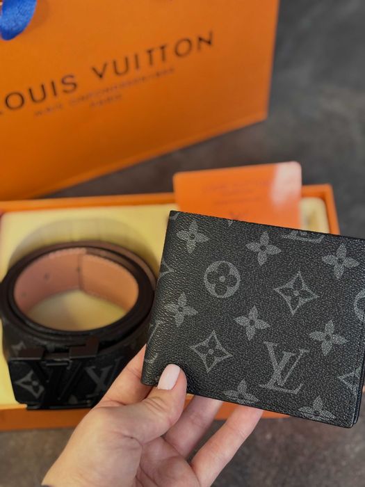 Ремінь + Гаманець Louis Vuitton | Ремень + кошелек Луи Витон | Нові