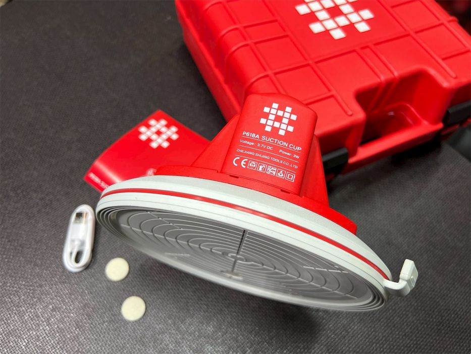 Присоска с белой резиной Shijing P618A + кейс Оригинал