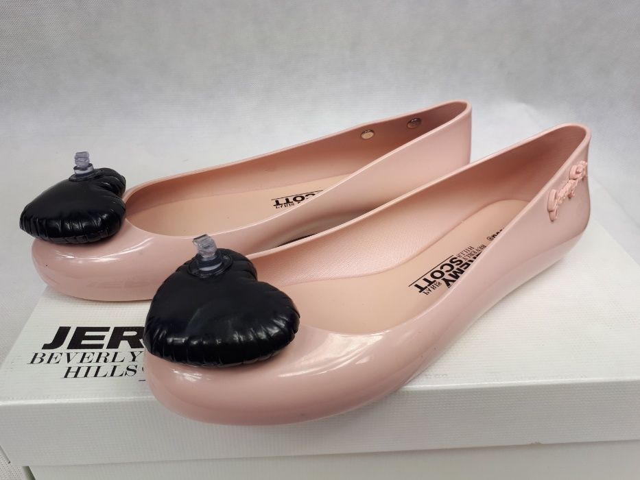 Nowe balerinki MELISSA space love jeremy sc pink black 37