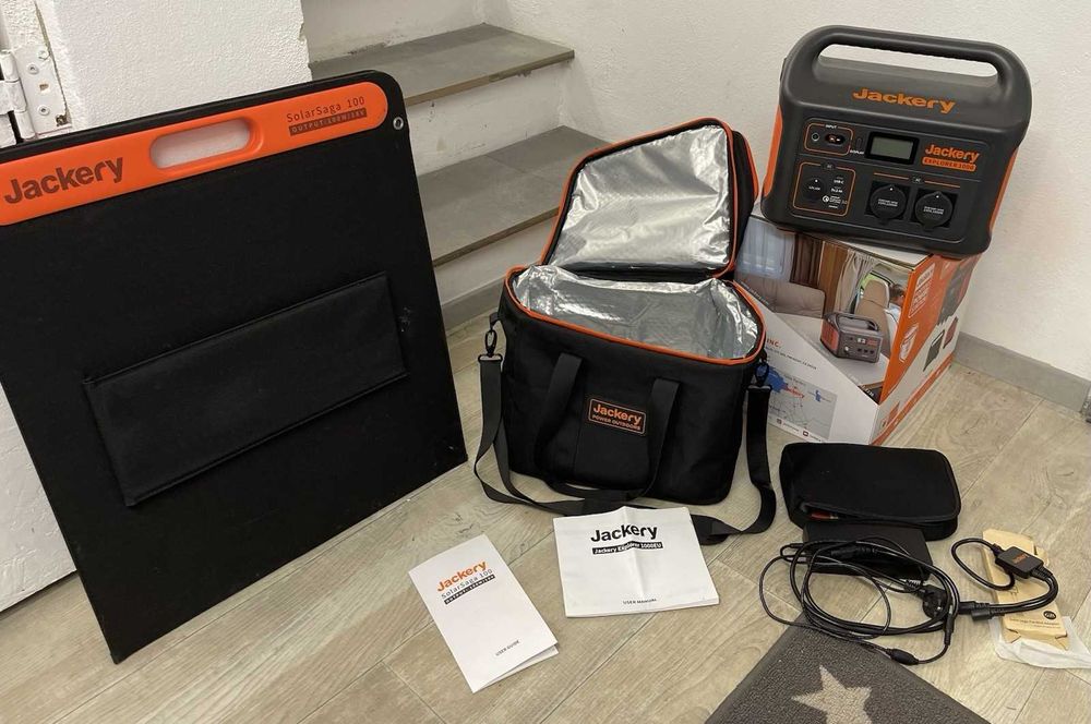 Jackery Explorer 1000 - jak nowa - stacja zasilania, idealna na kemping / zasilanie awaryjne