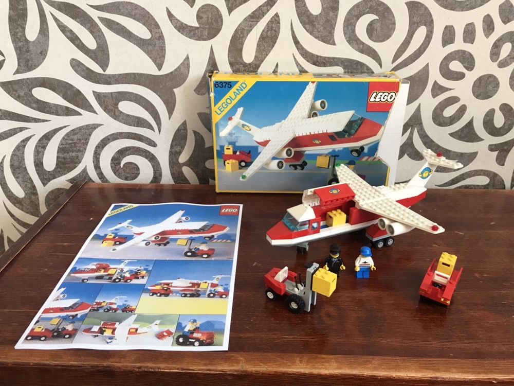 Lego City 6375 Trans Air Carrier Unikat 1990 Town Plane Samolot Koszalin Olx Pl