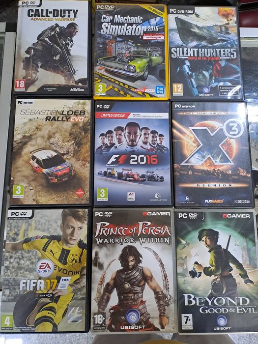 Jogos para PC Dvd