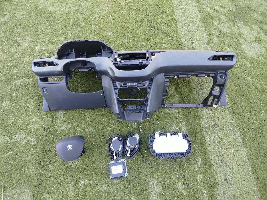 conjunto/ kit airbags com tablier peugeot 208/2008