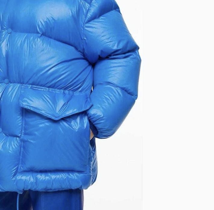 H&M пуховик женский, пух 100% р48-50