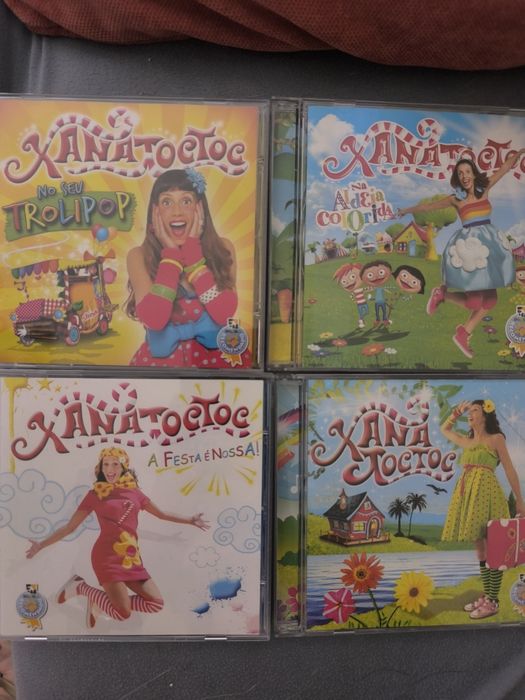 Conjunto de CD infantis