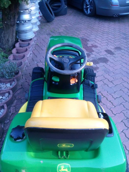 Traktorek kosiarka John Deere LT160 Mulczer 16KM pompa oleju