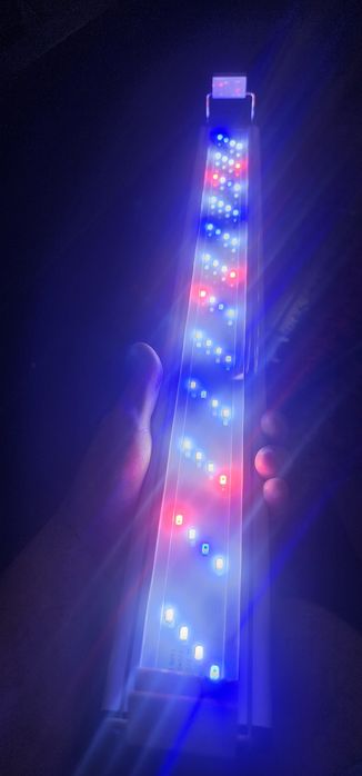 Luminaria led para aquario de 60cm ate 70cm