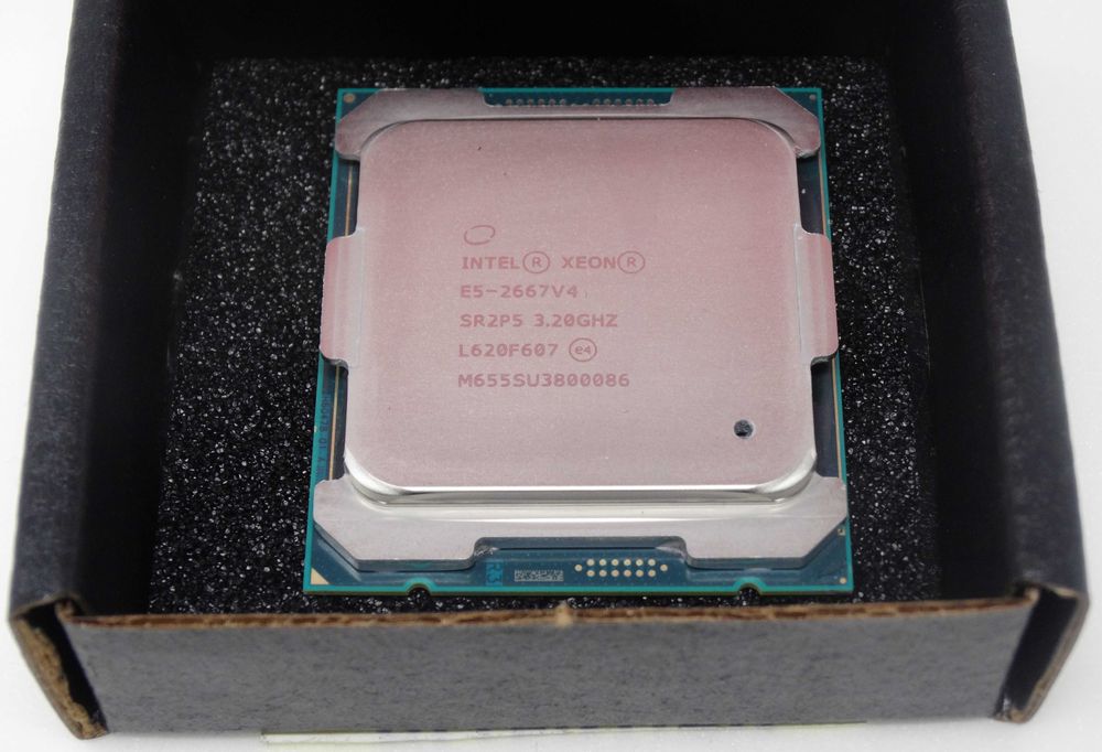 Intel Xeon E5 2667 V4 (8 ядер/16 потоків) част.від 3200 - до 3800 GHz