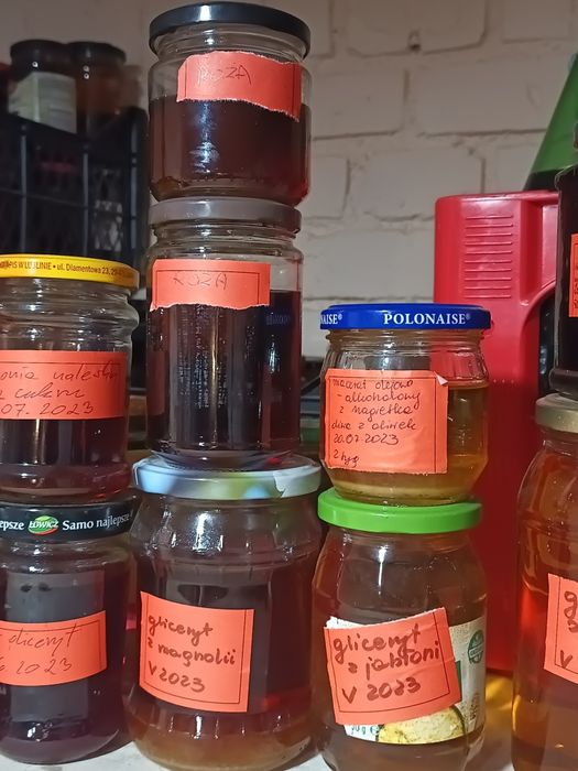 Gliceryt Gliceryty z róży nagietka jabłoni Mix do kremów i mydeł