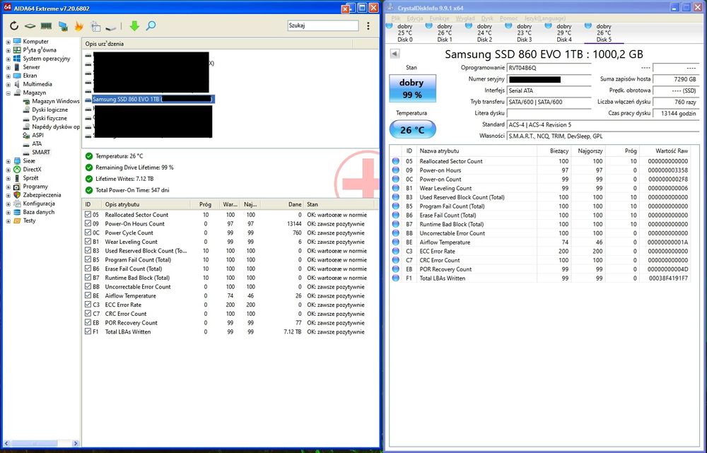 Samsung 860 Evo 1TB SSD SATA