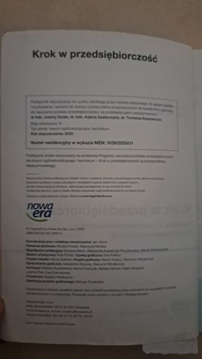 Krok w przedsiębiorczość