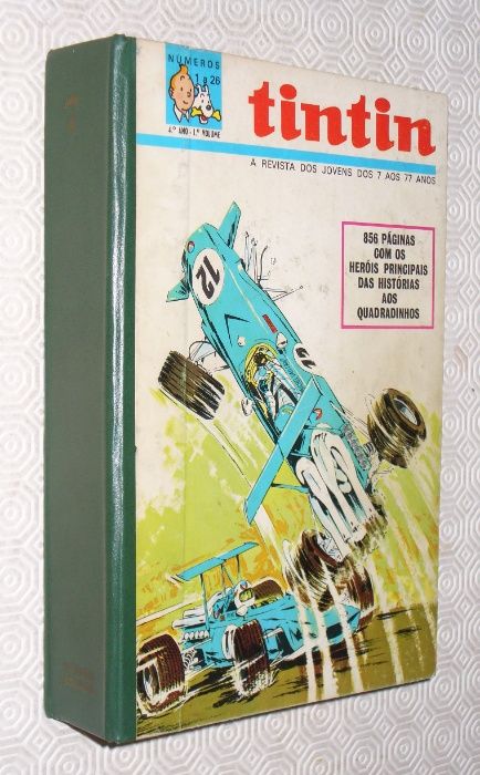 Tintin revista - volumes encadernados capa original Bertrand Tintim