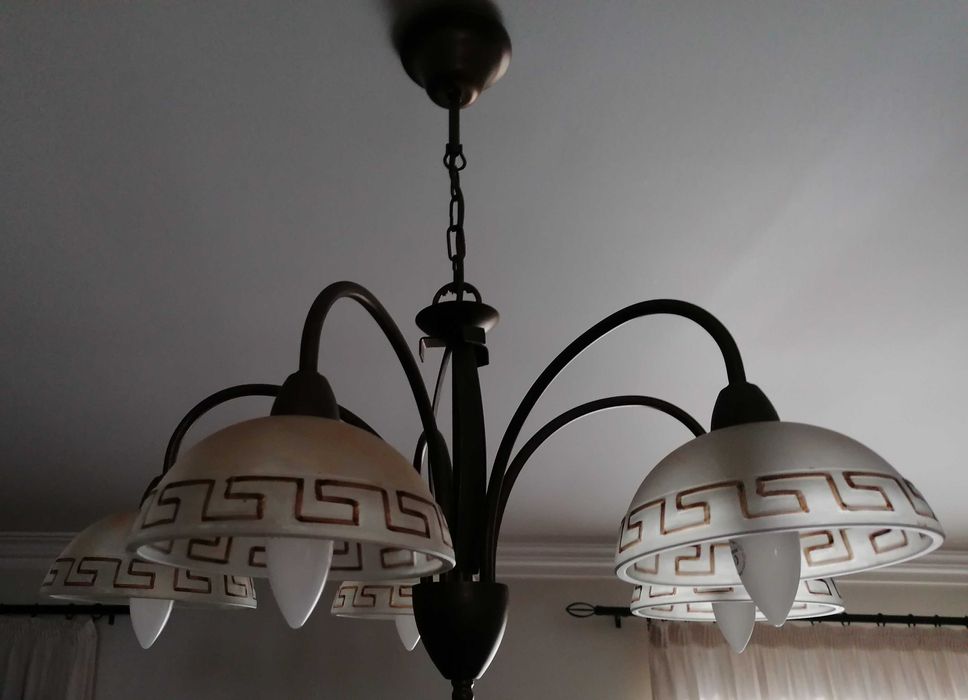 2 Candeeiros de Teto para Sala ou Hall - Como NOVOS