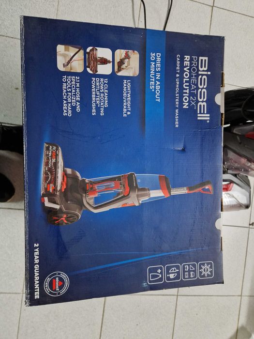 Aspirador Lava e Aspira Bissell Pro Heat 2X Revolution