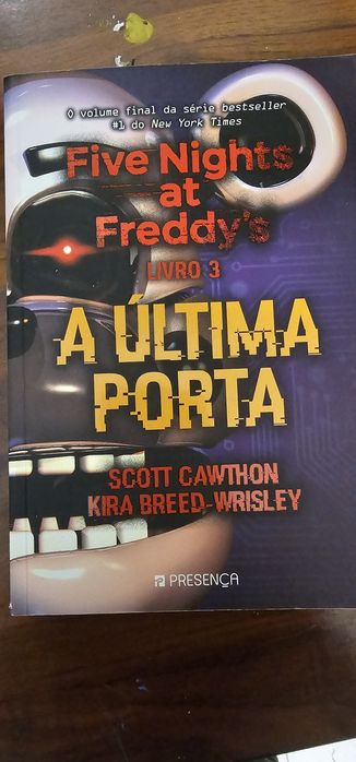 livro five nights at freddy's-volume 3