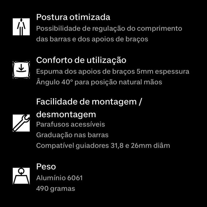 Extensores Guiador
