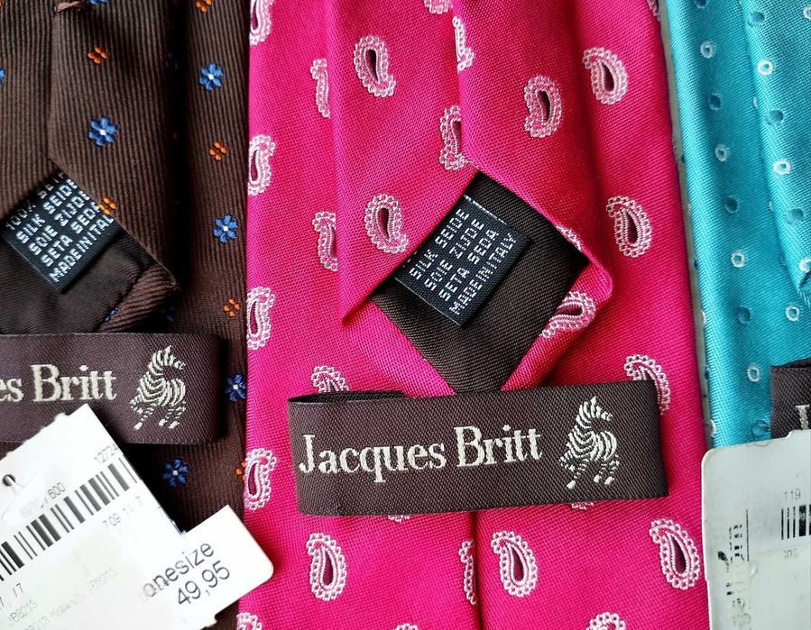 Нова шовкова краватка Jacques Britt