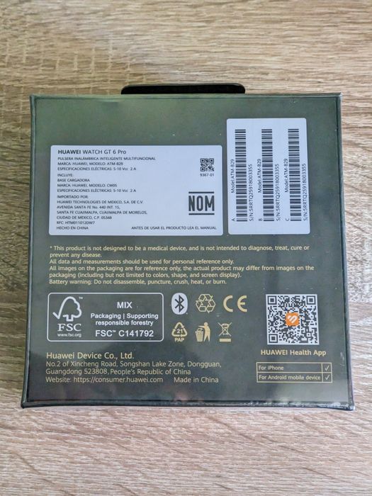 Смарт часы Huawei watch GT 6 Pro 46mm Black