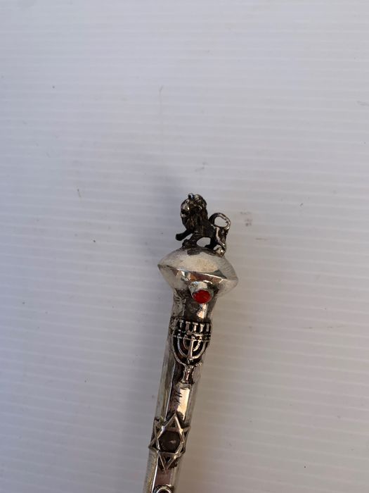 Ponteiro judaico para ler a Tora Século XIX , Prata