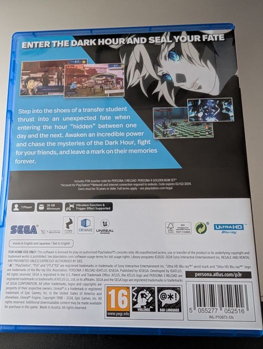 Persona 3 Reload - PS5