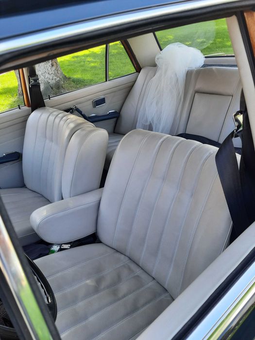 Auto samochód do ślubu zabytkowy Mercedes retro