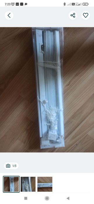 Nowa roleta okienna plisa