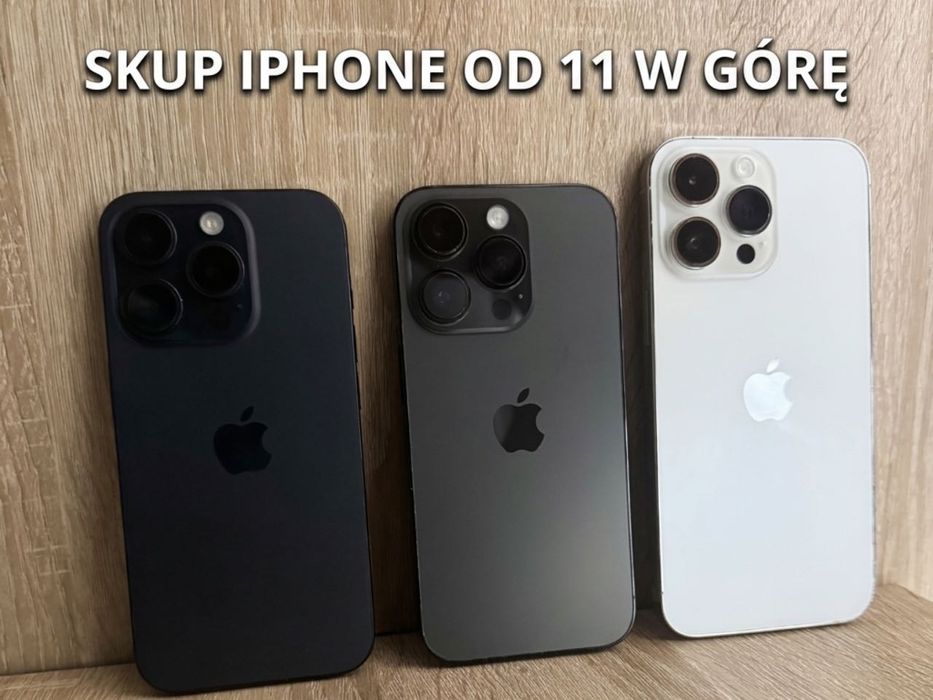 Skup iPhone od 11 w górę– Gotówka od ręki + Dojazd