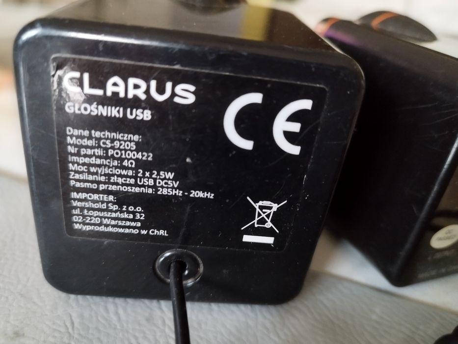 Głośniki USB CLARIUS CS-9205