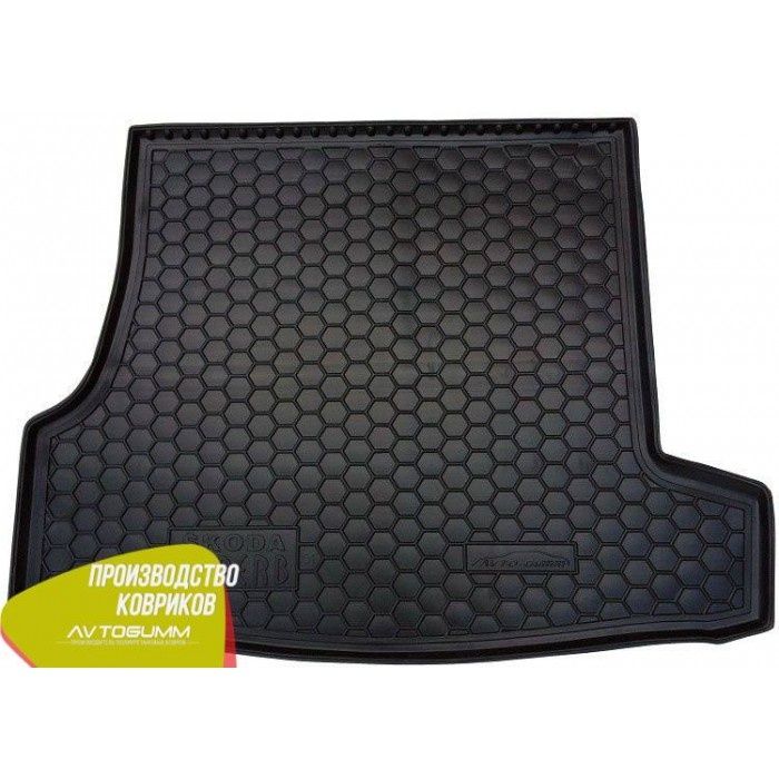 Коврики SKODA SUPER B  2001-2008 / 2008-2014 / 2014-2024 / 2024+ килимки гумові для шкода Супер Б / резиновые коврики для шкода СуперБ