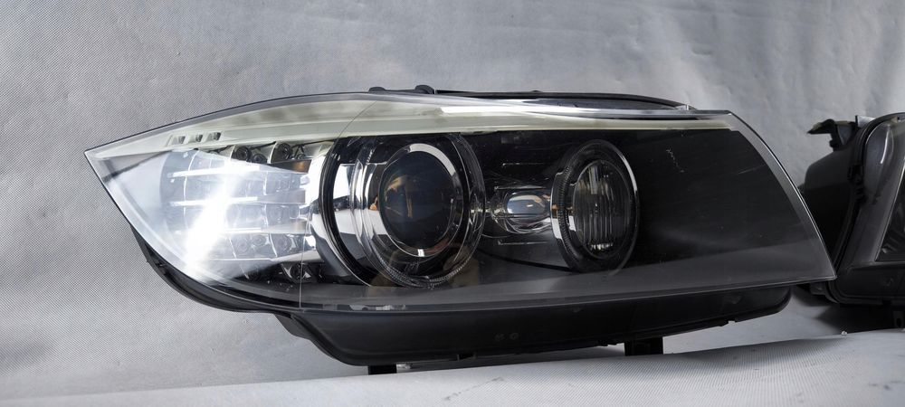 bmw e90 e91 lci lift xenon skretny lewy prawy reflektor 7202589 7202590