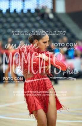Vestido de dança de salão latinas