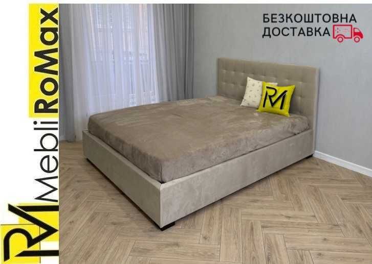 Ліжко м'яке Скай 160х200 / Кровать мягкая / Двоспальне ліжко