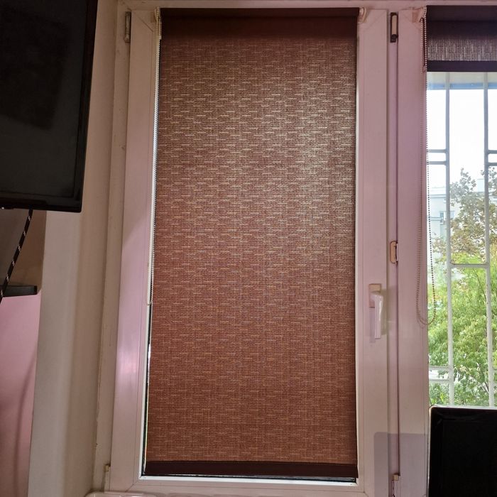 2x roleta zaciemniająca 38x150 ciemna brązowa NOWE zestaw 2 sztuk