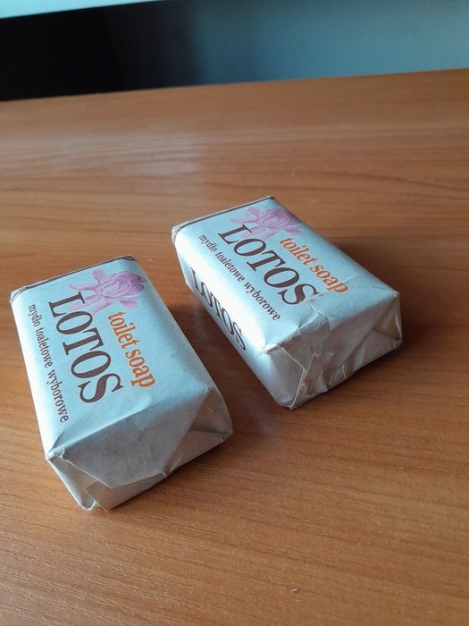 Mydło toaletowe Lotos PRL