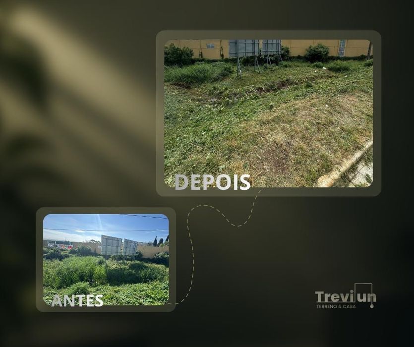 Limpeza de Terrenos e Jardins.