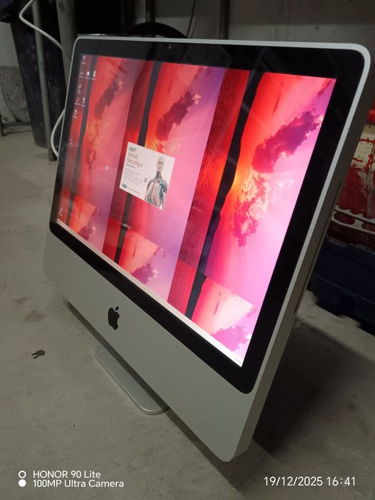 Imac em funcionamento
