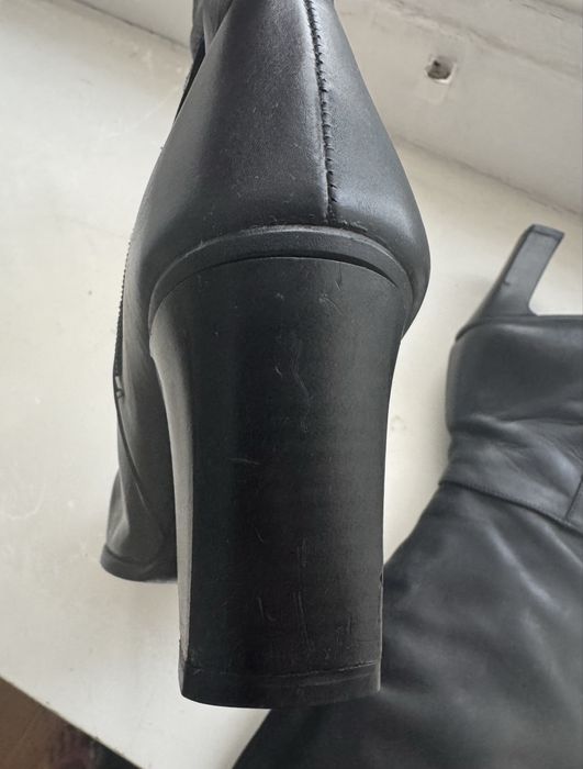 Botas de cano alto pretas