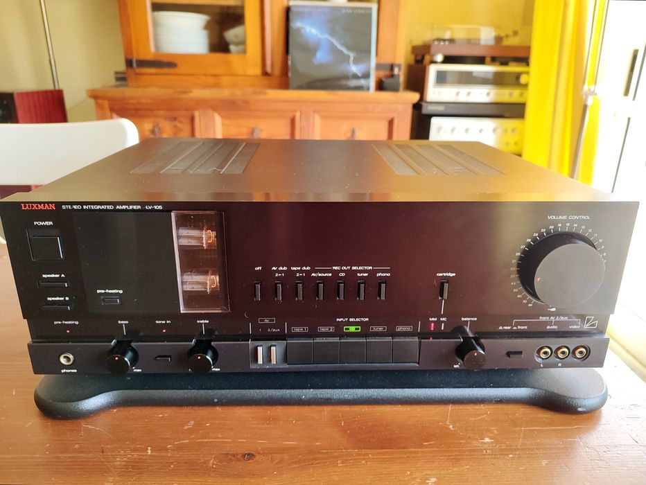 Luxman LV-105 Amplificador Hi-Fi Impecável!