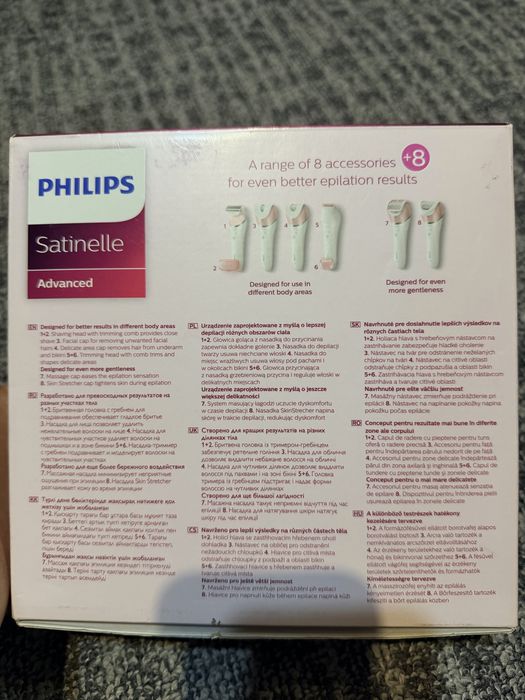 Philips Satinelle Advanced BRE640/00 | Повний комплект | Стан нового