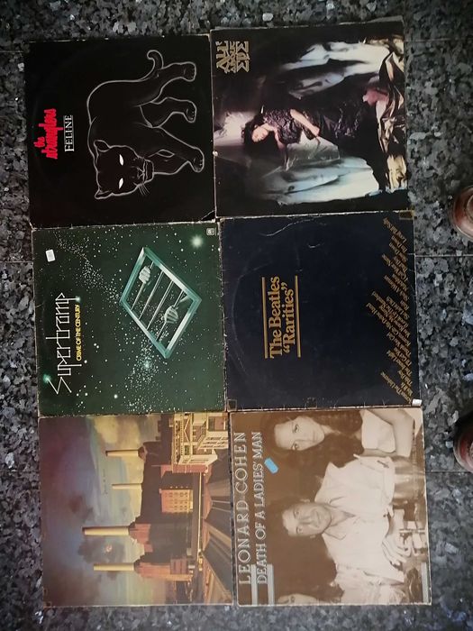 Discos de vinil varios