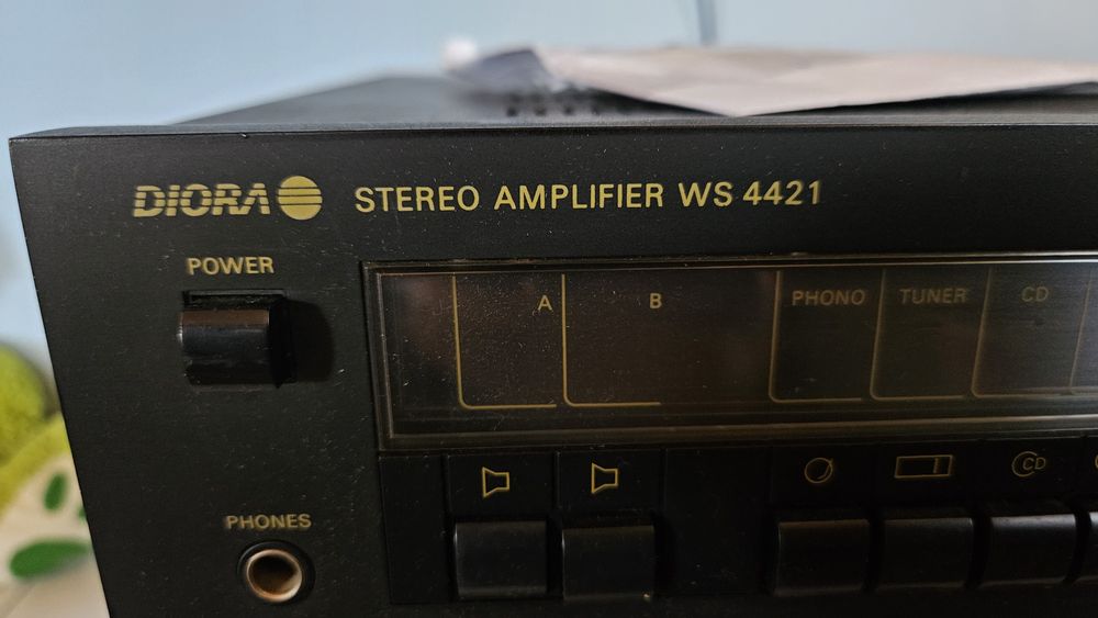 Unitra Diora WS4421 FS0421 MDS4421, Wzmacniacz Korektor Szuflada